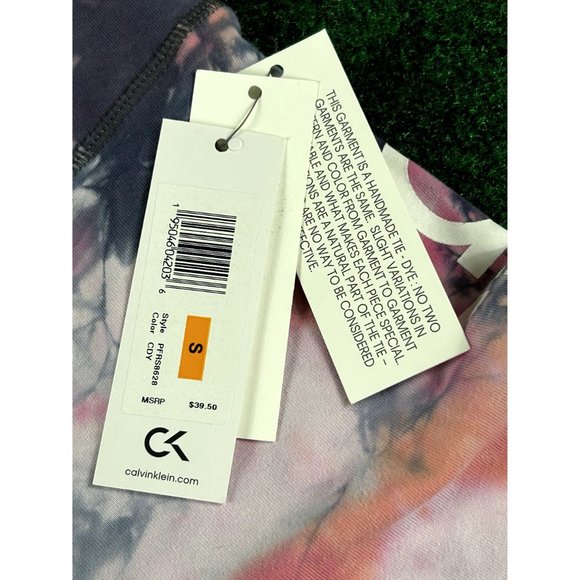 Calvin Klein Performance Tie Dye Athletic Stretch‎ Shorts Womens Size Small - Picture 10 of 11